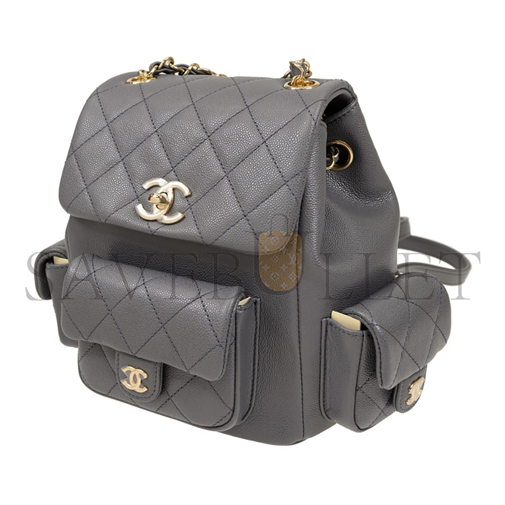 Ch*el master duma grey backpack as4398 (21.5*19.5*12cm)